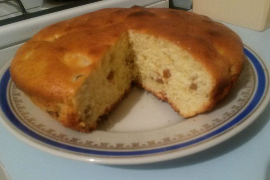 Рецепт манник с изюмом и курагой