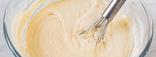 манник с малиной. Шаг 3