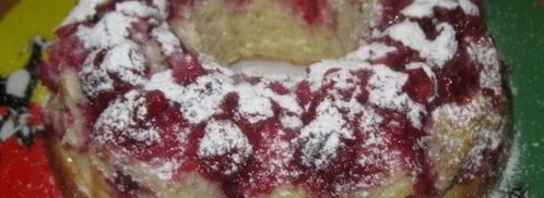 манник с вишней. Шаг 8