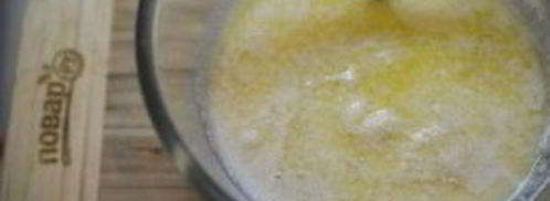 постный шоколадный манник с миндалем. Шаг 2