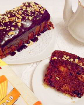 Постный шоколадный манник