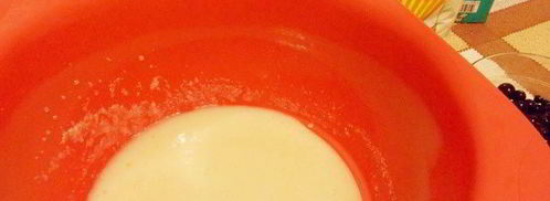 постный шоколадный манник. Шаг 2