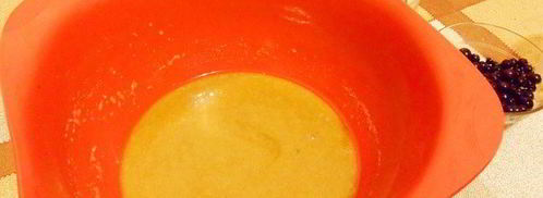 постный шоколадный манник. Шаг 3