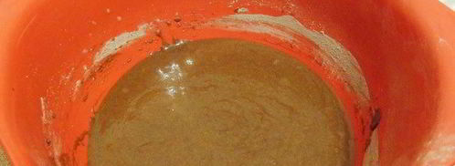 постный шоколадный манник. Шаг 5