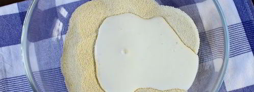 шоколадный манник с вишней. Шаг 5