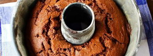 шоколадный манник с вишней. Шаг 12