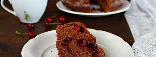 шоколадный манник с вишней. Шаг 13