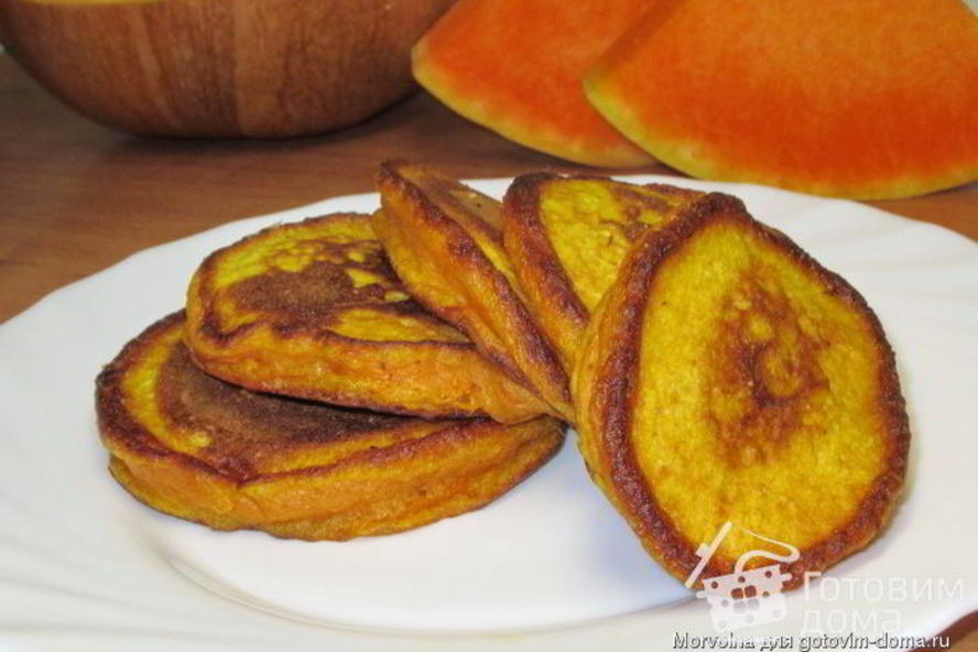 Рецепт ароматные тыквенные оладушки