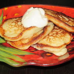 Оладьи на дрожжах