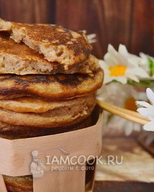 Гречневые оладьи из гречневой муки