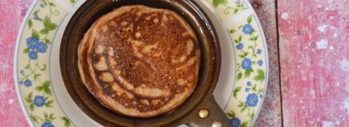 гречневые оладьи из гречневой муки. Шаг 11