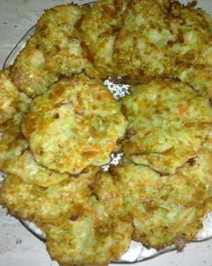 Кабачковые оладьи без муки