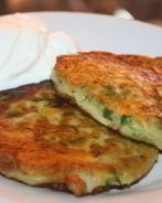 Кабачковые оладьи По-сельски