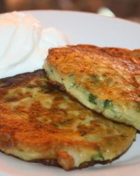 Кабачковые оладьи По-сельски
