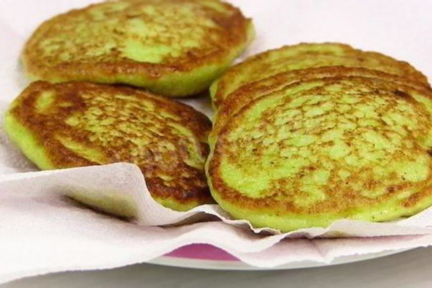 Рецепт кабачковые оладьи с фаршем внутри