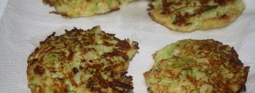 кабачковые оладьи с кукурузной мукой. Шаг 6