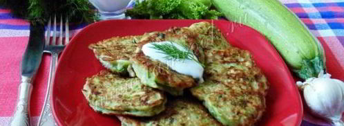 кабачковые оладьи с мясом и грибами. Шаг 12