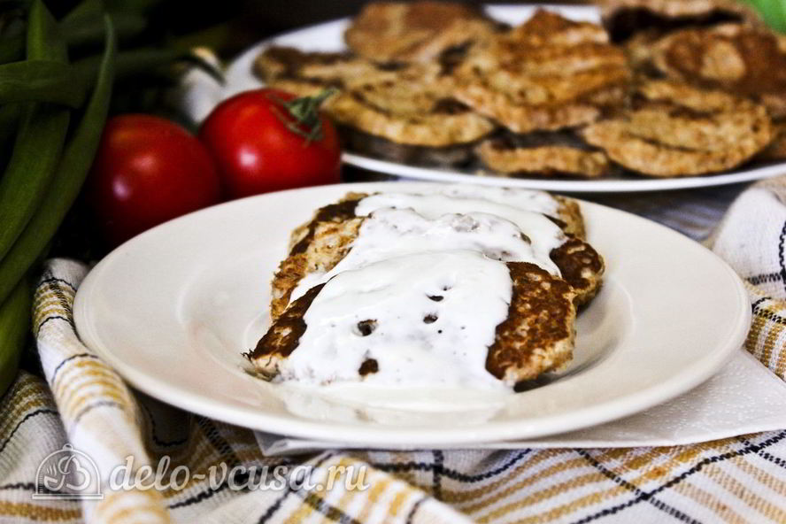 Рецепт капустные оладьи