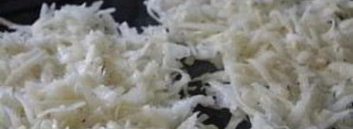 картофельные оладьи с яйцом и авокадо. Шаг 2