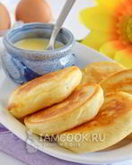 Классические оладьи на молоке