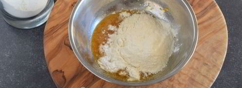 классические оладьи на молоке. Шаг 7