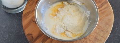 классические оладьи на молоке. Шаг 8