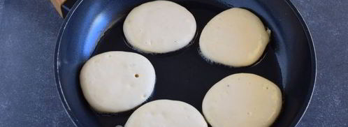 классические оладьи на молоке. Шаг 10