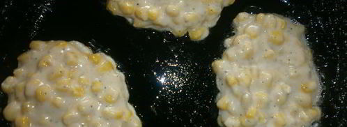 кукурузные оладушки. Шаг 6