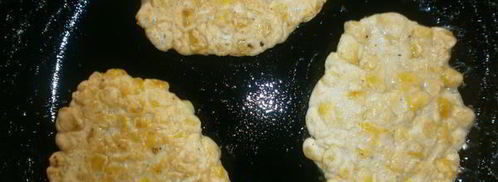 кукурузные оладушки. Шаг 7