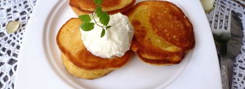 кукурузные оладьи с апельсином. Шаг 6