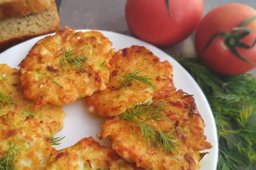 Рецепт нежнейшие крабовые оладушки