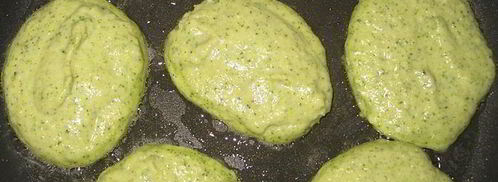 оладики из брокколи. Шаг 4