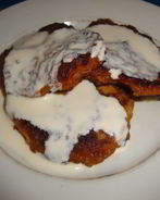 Оладушки с соусом