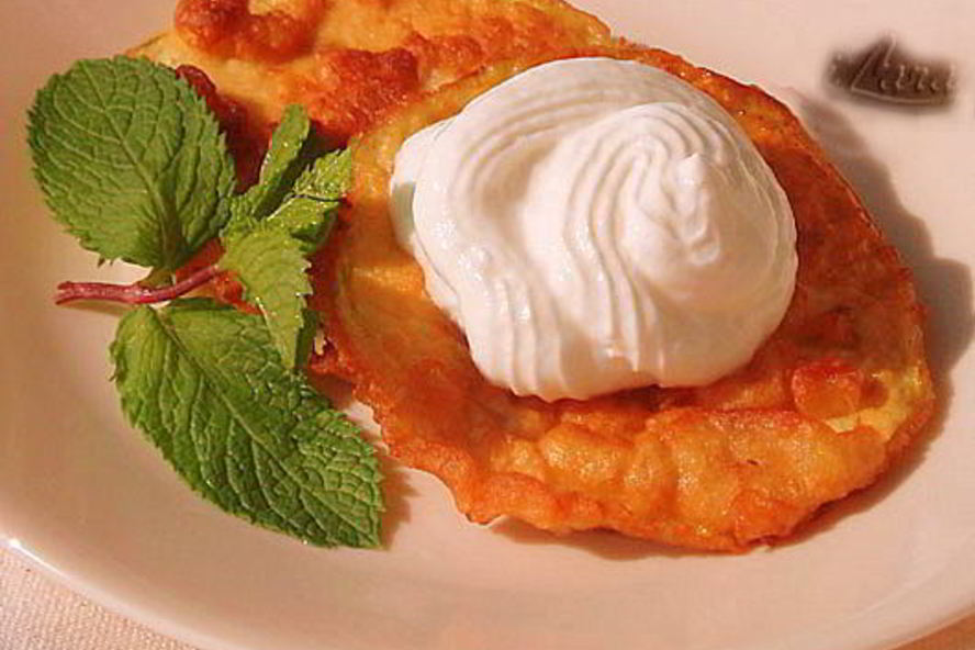 Рецепт оладьи из баклажанов с медом