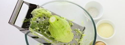 оладьи из кабачков с манкой. Шаг 4