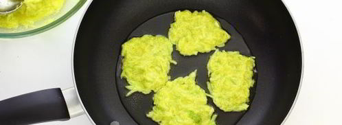 оладьи из кабачков с манкой. Шаг 8