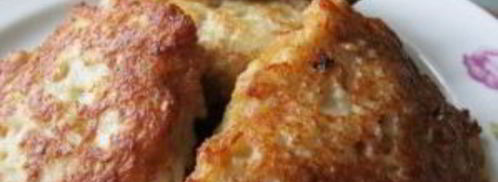 оладьи из мясного фарша. Шаг 4