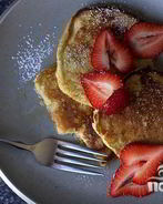 Оладьи из овсяных хлопьев