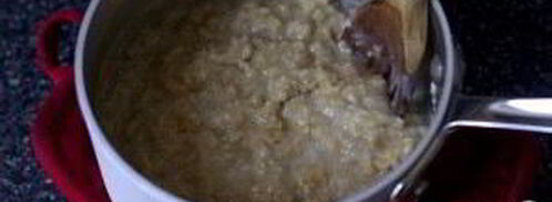 оладьи из овсяных хлопьев. Шаг 2