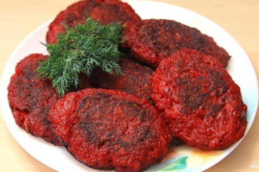 Рецепт оладьи из свеклы