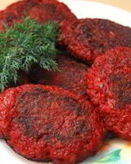 Оладьи из свеклы