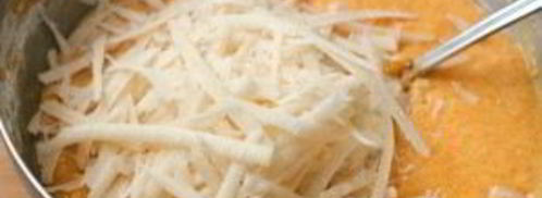 оладьи из тыквы с сыром. Шаг 5