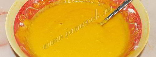 оладьи из вареной тыквы. Шаг 8