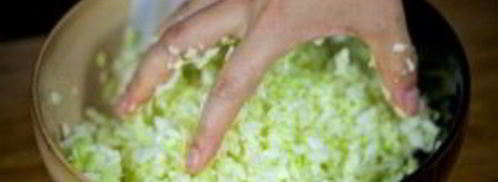 оладьи капустные. Шаг 2