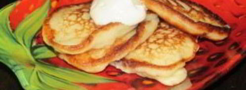 оладьи на дрожжах и кефире. Шаг 11