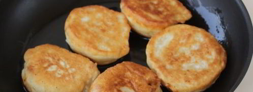 оладьи на ряженке без яиц. Шаг 6