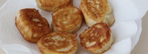 оладьи на ряженке без яиц. Шаг 7