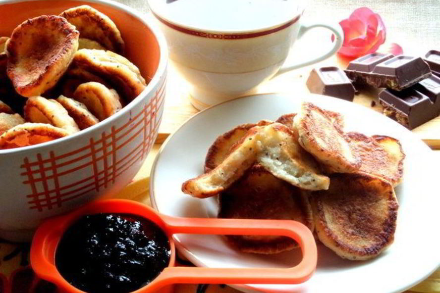 Рецепт оладьи овсяно-кашные с маком