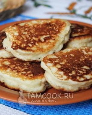 Оладьи овсяные с геркулесом