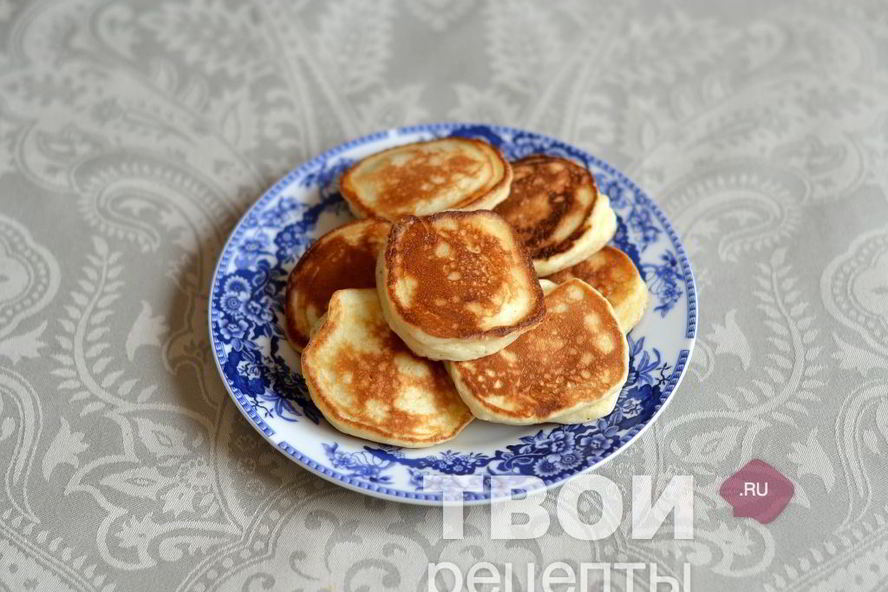 Рецепт оладьи с маскарпоне